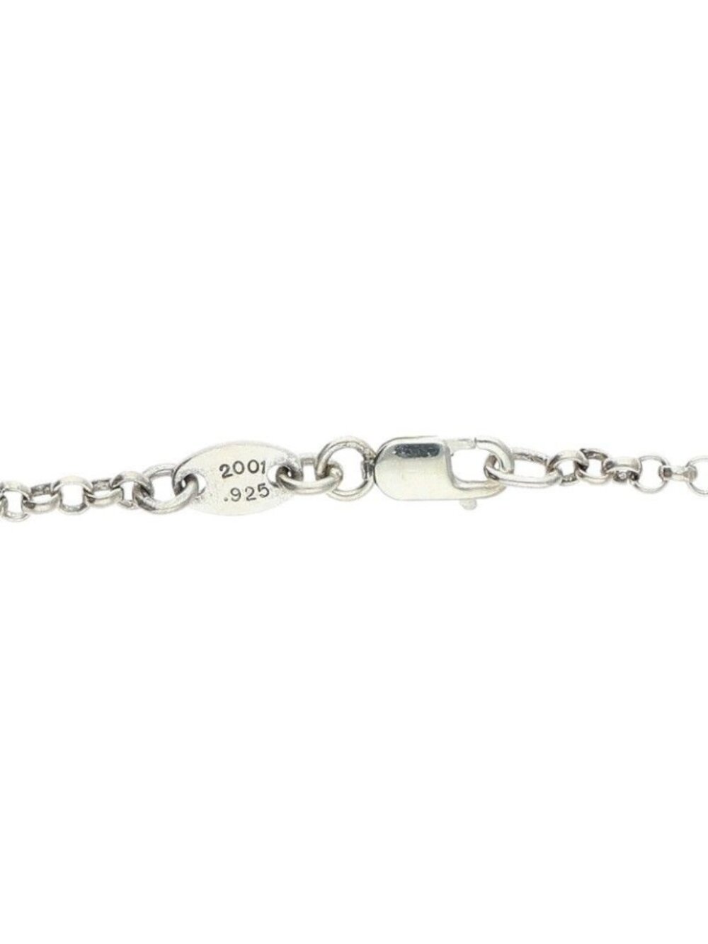 Chrome Hearts Neckchain Roll Chain Silver Necklace - Picture 4 of 5